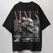 Venus - Oversize Deep Drop Shoulder Tee