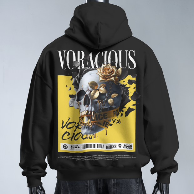 Voracious - Oversized Streetwear Fleece Hoodie