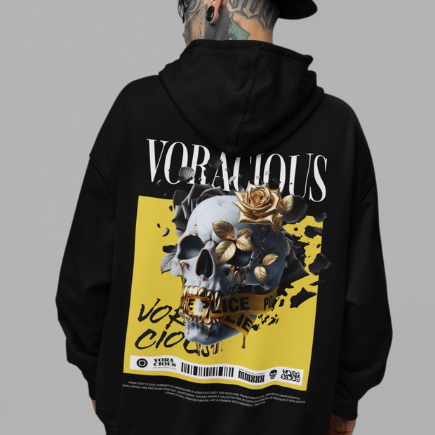 Voracious - Oversized Streetwear Fleece Hoodie