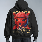 Voyage Beyond - Oversized Streetwear Fleece Hoodie