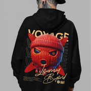 Voyage Beyond - Oversized Streetwear Fleece Hoodie