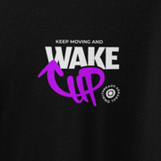 Wake Up - Oversize Deep Drop Shoulder Tee